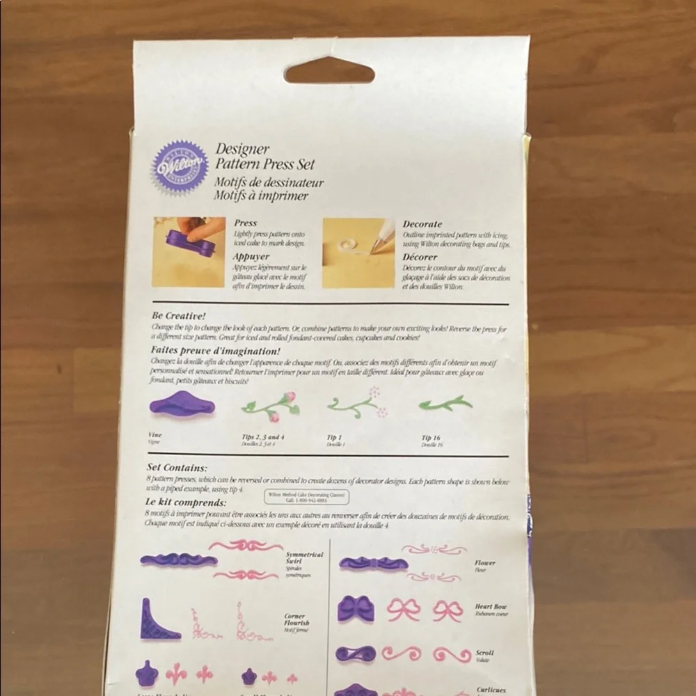 Wilton Designer Pattern Press Set